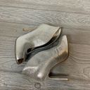 Gianvito Rossi  peep toe boogie metallic silver Photo 5