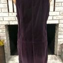 EXPRESS Vintage  purple velvet romper dress medium Photo 4