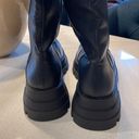 ZARA  Treaded Knee High Lug Boots - Sz 10/41/NWT Photo 5