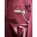 J. McLaughlin  burgundy Nova Double Breasted Notch Collar Vest size XS Photo 7