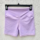 Krass&co Greatly &  Ribbed Crop To & Compression Shorts Lot Of 2 Purple Women's Small Photo 3