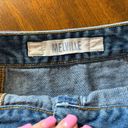 Brandy Melville Women's Size 28 Armelle Blue Button Up Denim Jean A-Line Mini Skirt Photo 4