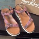 Zodiac Women’s Scarf Patterned Classic Sport Sandals - Bria - NEW Photo 2