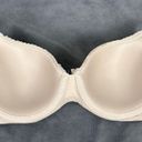 Victoria's Secret Victoria’s Secret Body By Victoria Lined Demi Bra 32DD Light Beige Underwire Photo 5