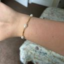 Gold And Pearl Bracelet Photo 1