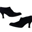 Stuart Weitzman Stuart‎ Weitzman Size 7.5 Sueded Black Slip on Heeled Bootie Photo 3