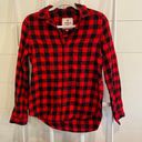 SO Red Plaid Flannel  Photo 1