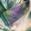 Bebe  SPORT Sea Glass Tie Dye Hoodie Sweatshirt Dress L Photo 7