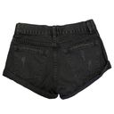 Amuse Society  Black Denim Jean Shorts Size 24" Photo 1