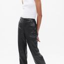 Gap Mid Rise Vegan Leather Loose Pants Photo 0