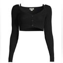 Jason Wu  Rib Knit Wool Crop Top size L Photo 0