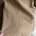 Anne Klein AK  Wool Pea Coat Camel Winter Long Womens Small Classic Photo 10