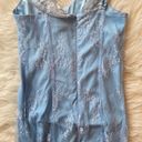 Majorelle Blue Lace Midi Dress Size S Photo 9