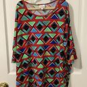 LuLaRoe  Red Modal, Polyester Tunic size medium Photo 0