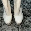 Jessica Simpson  Cream Platform Ankle Boots Photo 11
