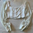 Urban Outfitters Corset Style Long Sleeve Top Photo 0