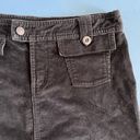 Patagonia Corduroy Charcoal Gray Organic Cotton Mini Skirt Photo 4