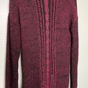 Sanctuary Women’s Easy Marle Knit Sweater in Scarlet Red and Black Size Small Photo 6