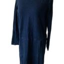 J.Jill  LADIES TALL LONG SLEEVE SOLID BLUE DENIM KNEE LENGTH DRESS NWT SMALL Photo 2