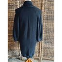 Calvin Klein Jeans  Black Long Cardigan Knitted Button Up Size M Photo 7