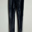 Spanx  Faux Leather Side Stripe Leggings Black Size XS Photo 5