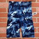 Old Navy NWT maternity blue camo full belly panel biker shorts Photo 0