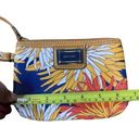 Nine West Faux Leather Bright Floral Print Wristlet Photo 6