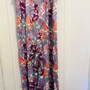 Floral Print Jumpsuit Purple Size XL Photo 13