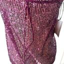 ZARA  pink sequin sleeveless top Photo 8