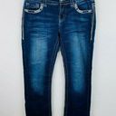 Daytrip  Womens 28 Virgo Dark Wash Straight Leg Jeans 30 X 28 Photo 0