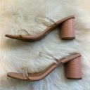 DV by Dolce Vit a Merrick Nude Clear Heels Womens 9 Photo 6