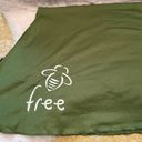 NWT Be Free T Shirt Dress Beeattitudes Brand Green Size L Photo 3