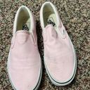 Vans Light Pink Slip On Photo 1