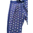 Anthropologie LEIF NOTES By‎  Cropped Paisley Method Trousers Pants Blue Size 6 Photo 5