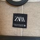 ZARA Elegant Beige Peacoat Photo 3