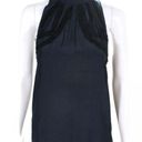 Ramy Brook #100  Navy Halter Blouse Photo 0