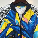 Adidas Originals x FARM Rio Palm Leaf SST Track Jacket Bomber Zip Up Size Small Photo 3