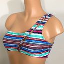 Jessica Simpson  multicolored one-shouldered bikini Photo 6