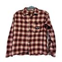 PacSun Playboy for  red and black plaid flannel shirt S Photo 0