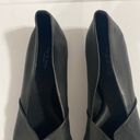 Rag and Bone  Ellory black sheepskin crossover square toe memory foam flats size 38 Photo 4