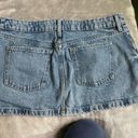 MNG Jeans Jean Mini Skirt Photo 1