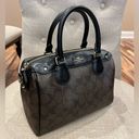 Coach Signature Leather Mini Bennett Satchel Bag Photo 1