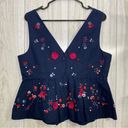 J.Crew NEW  Embellished Peplum Top size 10 J8818 NWT Photo 4