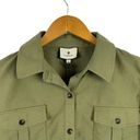 Tuckernuck  New Olive Steele Button Down Long Sleeve Boyfriend Shirt Top Size XL Photo 1