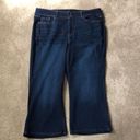 Lane Bryant 𝅺 dark wash cropped jeans size 16 . Photo 0