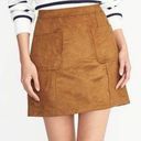 Old Navy Womens  suede mini skirt Sz 4 Photo 0