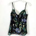 Revolve  Lovers and Friends Sleeveless Blouse Cami Metallic Floral Multi Small Photo 9