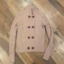 Paper Denim & Cloth Tan Knit cardigan Sweater Size 1 Photo 1