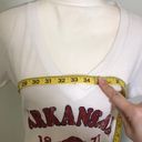 Rivalry Threads NWT University of Arkansas Razorbacks V-Neck Tee Shirt Top New Photo 4