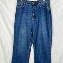 Pretty Little Thing  Size 10 High Rise Mom Raw Cut Ankle Jeans Photo 3